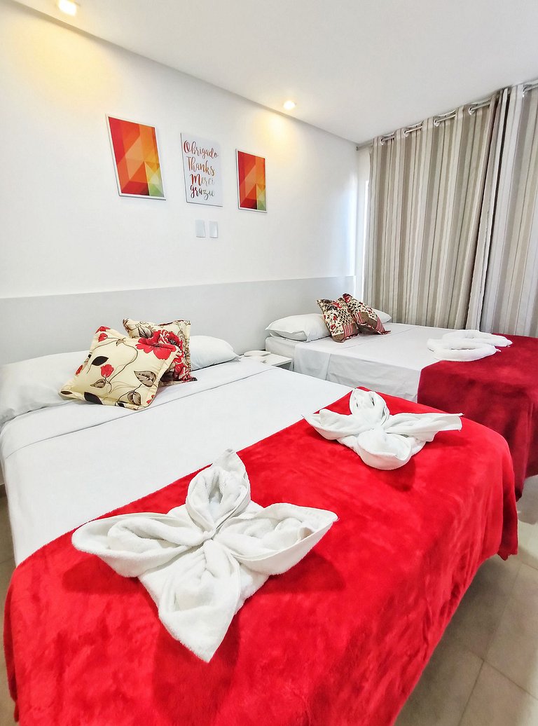 Flat centro de Porto de Galinhas - Manawa Beach Flat