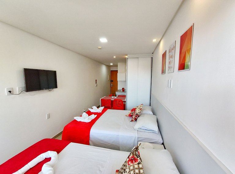 Flat centro de Porto de Galinhas - Manawa Beach Flat