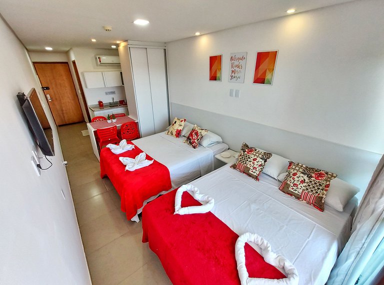 Flat centro de Porto de Galinhas - Manawa Beach Flat