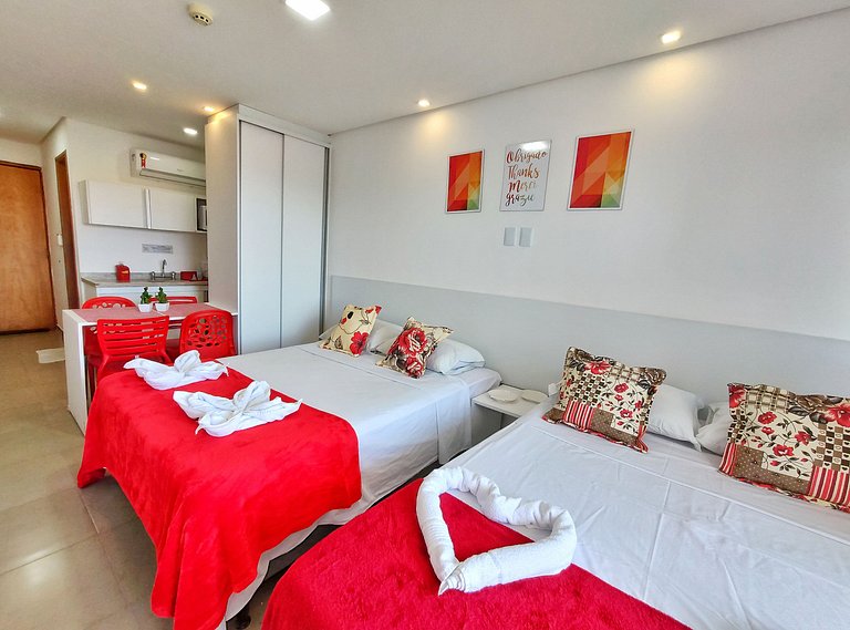 Flat centro de Porto de Galinhas - Manawa Beach Flat