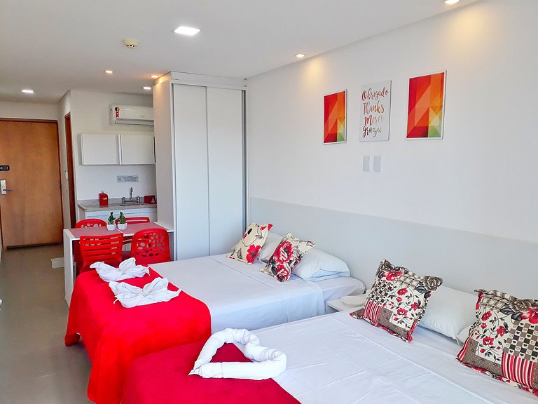 Flat centro de Porto de Galinhas - Manawa Beach Flat