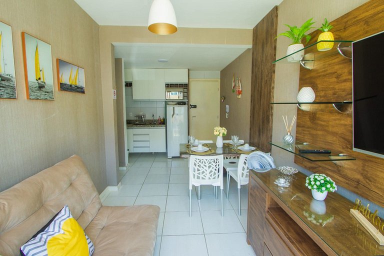 Flat em Porto de Galinhas - Muro Alto Condomínio Clube