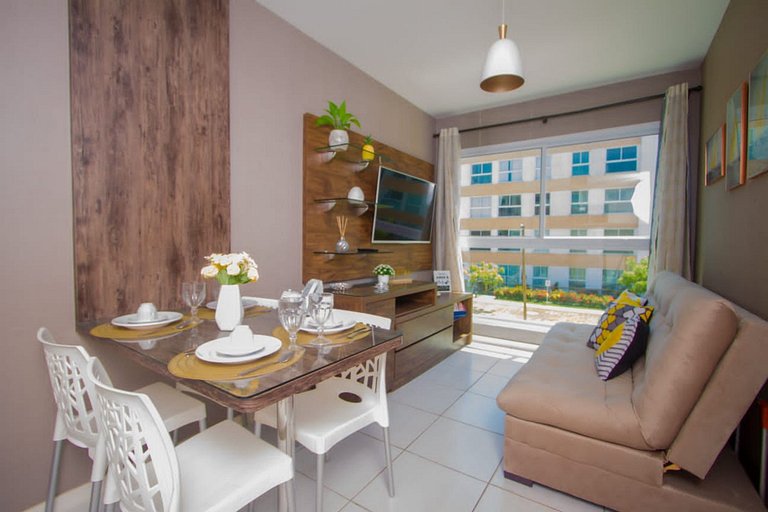 Flat em Porto de Galinhas - Muro Alto Condomínio Clube