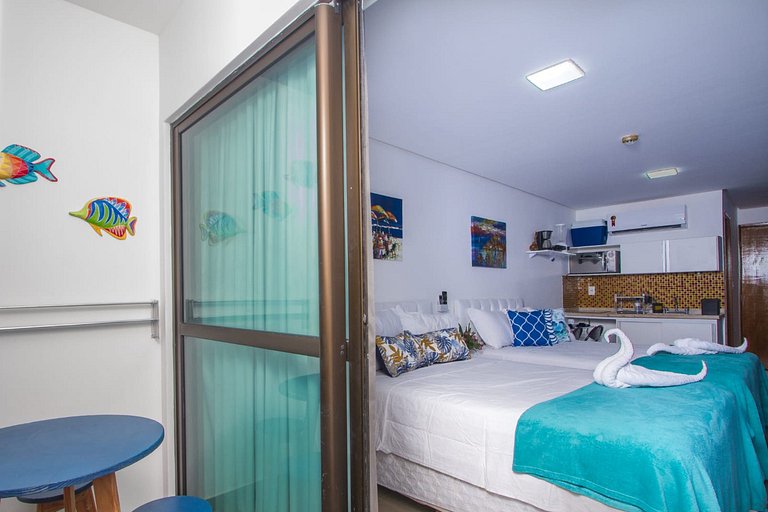 Manawa Beach Flat - Centro Porto de Galinhas