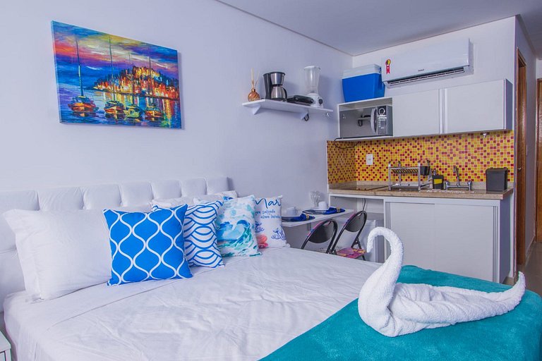 Manawa Beach Flat - Centro Porto de Galinhas