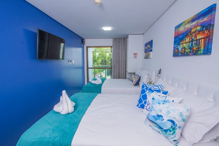 Manawa Beach Flat - Centro Porto de Galinhas