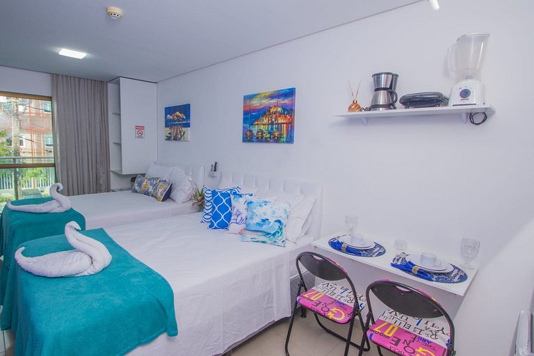 Manawa Beach Flat - Centro Porto de Galinhas