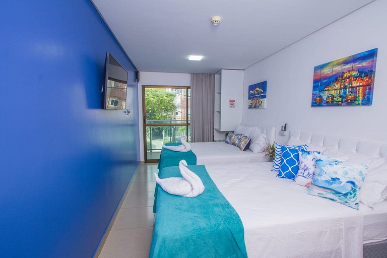 Manawa Beach Flat - Centro Porto de Galinhas