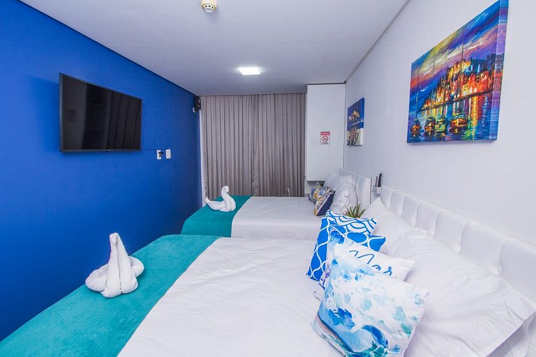 Manawa Beach Flat - Centro Porto de Galinhas