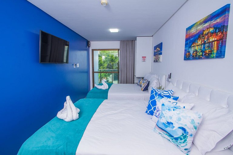 Manawa Beach Flat - Centro Porto de Galinhas