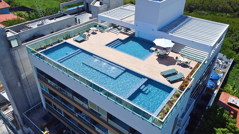 Flat no Cupe Garden 110 - Porto de Galinhas