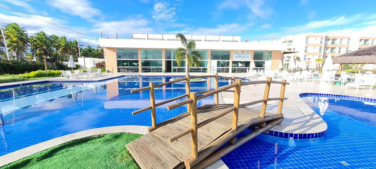 Flat em Porto de Galinhas - Muro Alto Condomínio Clube