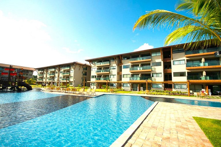 Flat 2 Suítes Piscina Privativa - Muro Alto