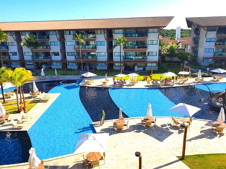 Flat 2 Suítes Piscina Privativa - Muro Alto