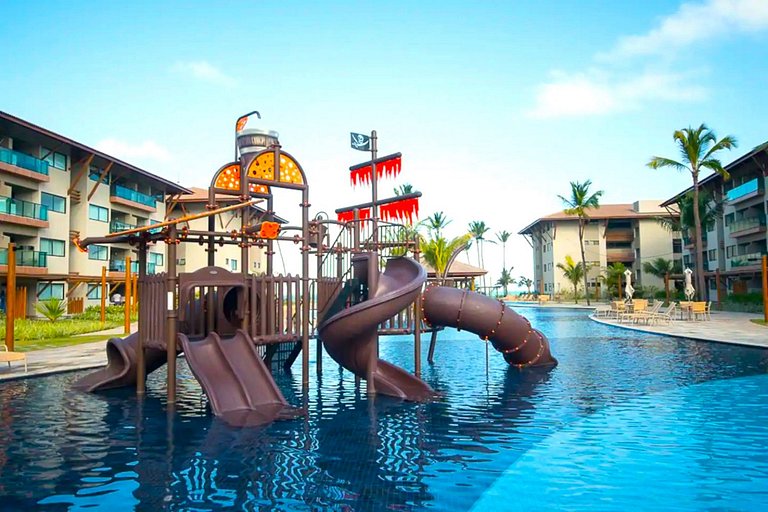 Flat Piscina Privativa – La Fleur Polinésia