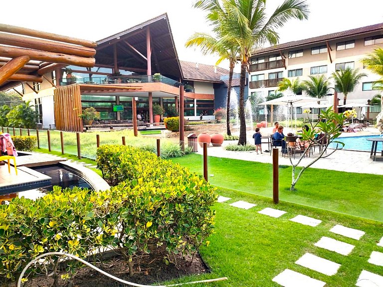Flat 2 Suítes Piscina Privativa - Muro Alto
