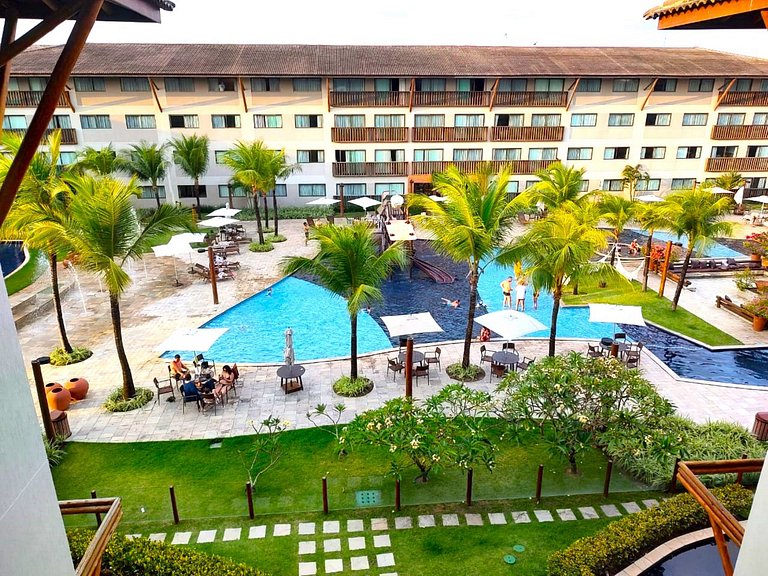 Flat 2 Suítes Piscina Privativa - Muro Alto
