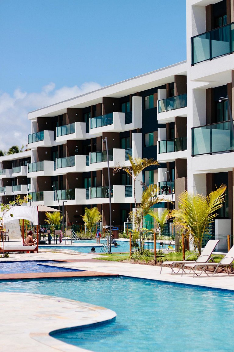 Makia Beach Experience - Flat em Porto de Galinhas