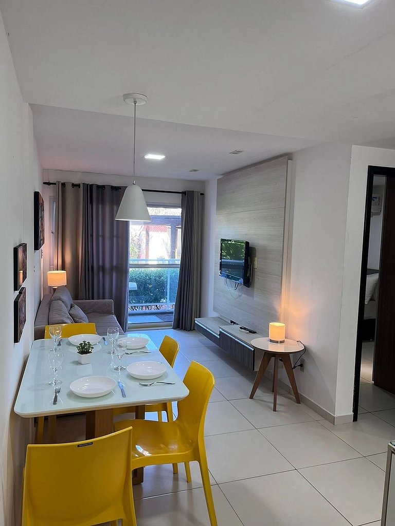 Flat no Porto Plaza - Porto de Galinhas | AP102