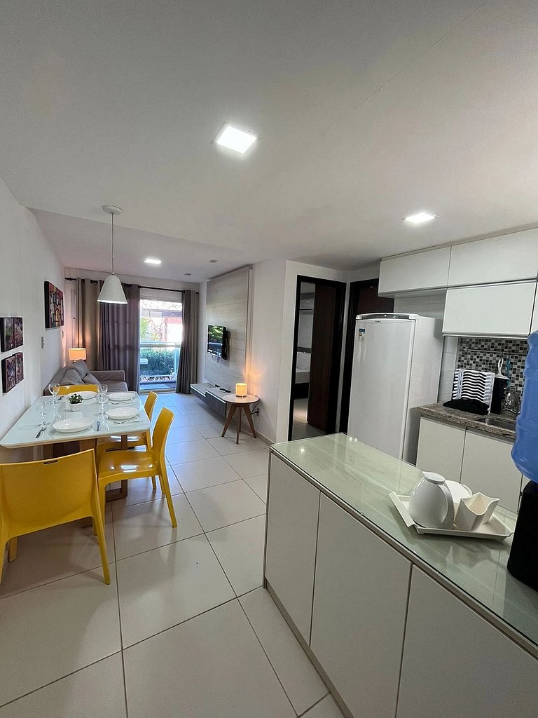 Flat no Porto Plaza - Porto de Galinhas | AP102