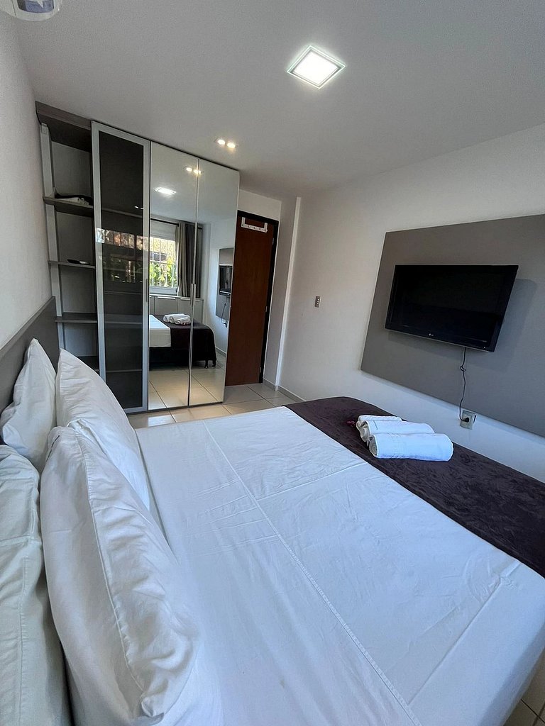Flat no Porto Plaza - Porto de Galinhas | AP102
