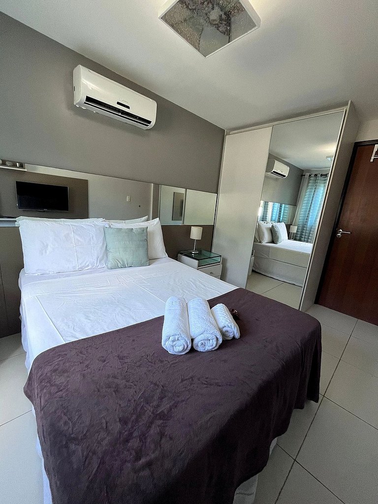 Flat no Porto Plaza - Porto de Galinhas | AP112