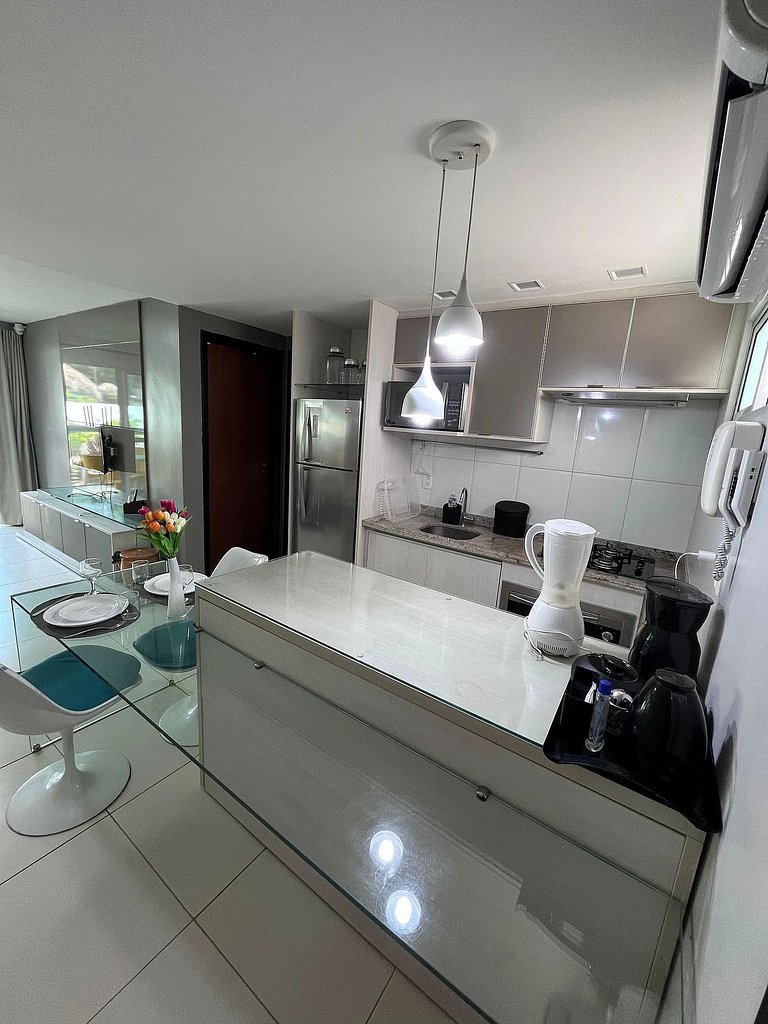 Flat no Porto Plaza - Porto de Galinhas | AP112