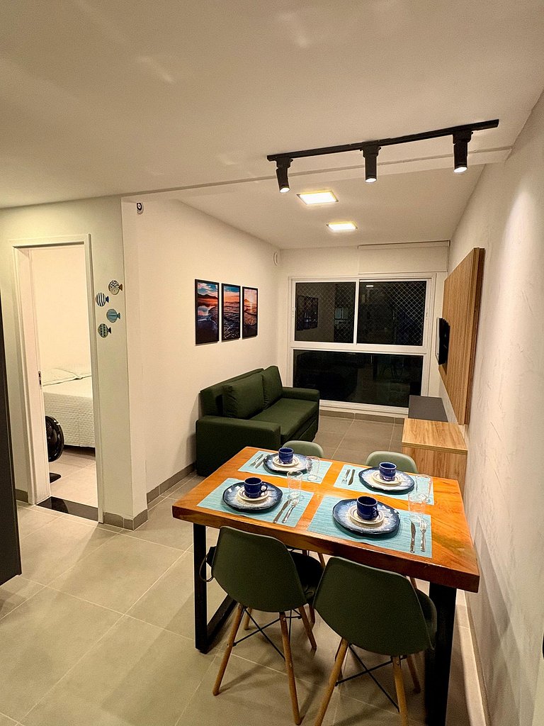 Flat em Porto de Galinhas - Muro Alto Condomínio Clube