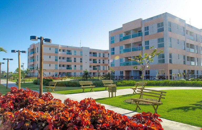 Flat no Muro Alto Clube - Porto de Galinhas