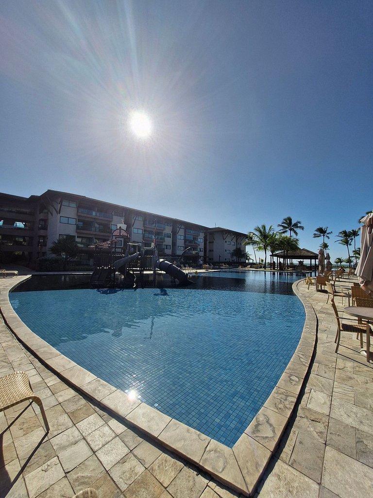 Flat 2 Suítes Piscina Privativa - Muro Alto