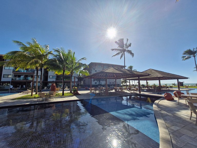 Flat 2 Suítes Piscina Privativa - Muro Alto