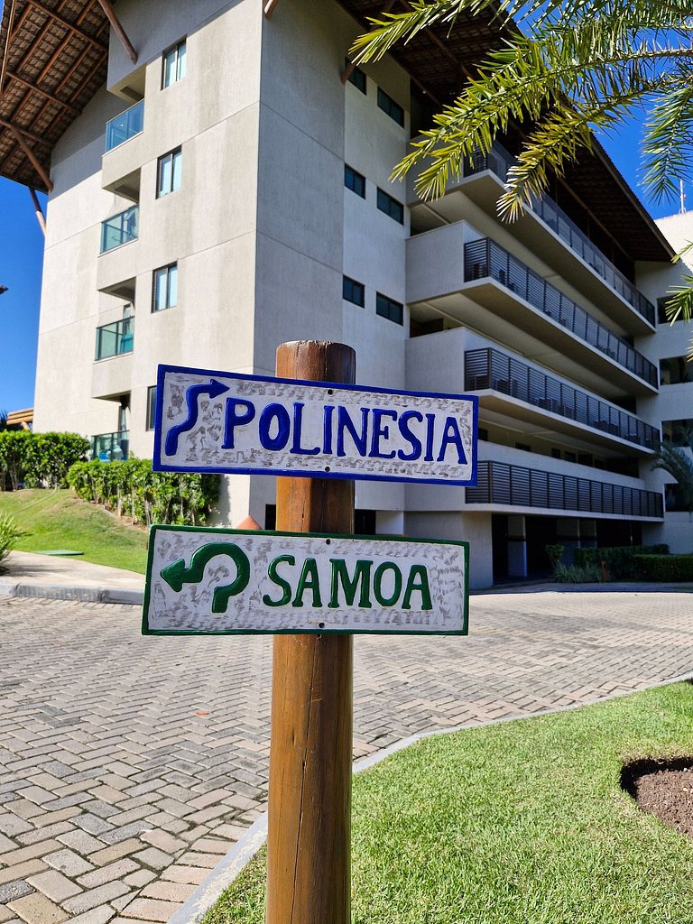 Flat 2 Suítes Piscina Privativa - Muro Alto