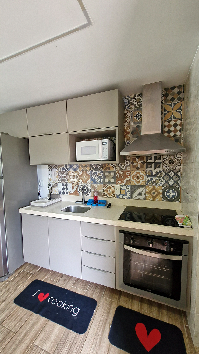 Flat 2 Suítes Piscina Privativa - Muro Alto