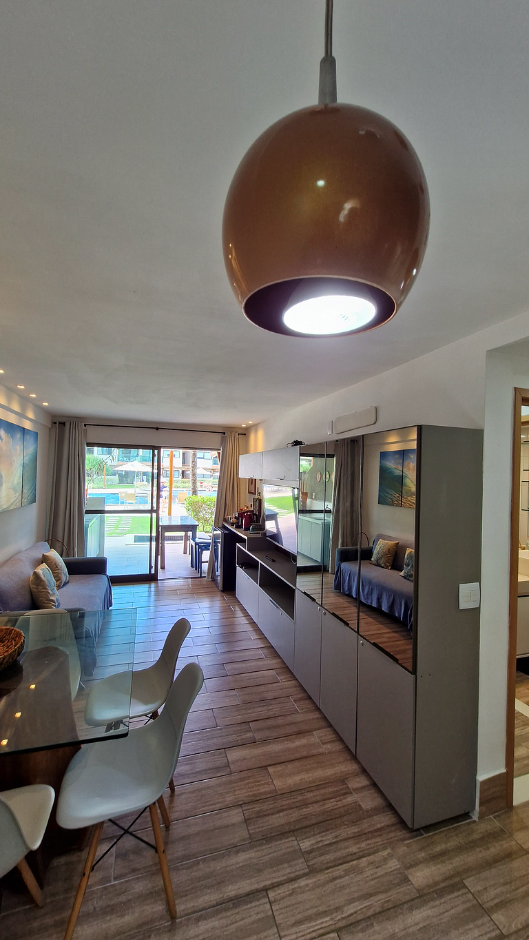 Flat 2 Suítes Piscina Privativa - Muro Alto