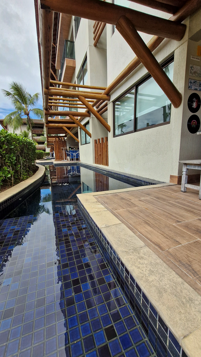 Flat 2 Suítes Piscina Privativa - Muro Alto