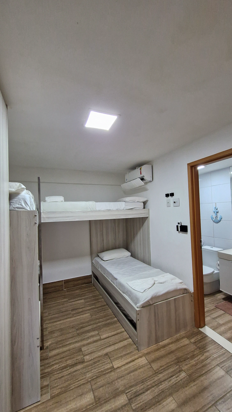 Flat 2 Suítes Piscina Privativa - Muro Alto