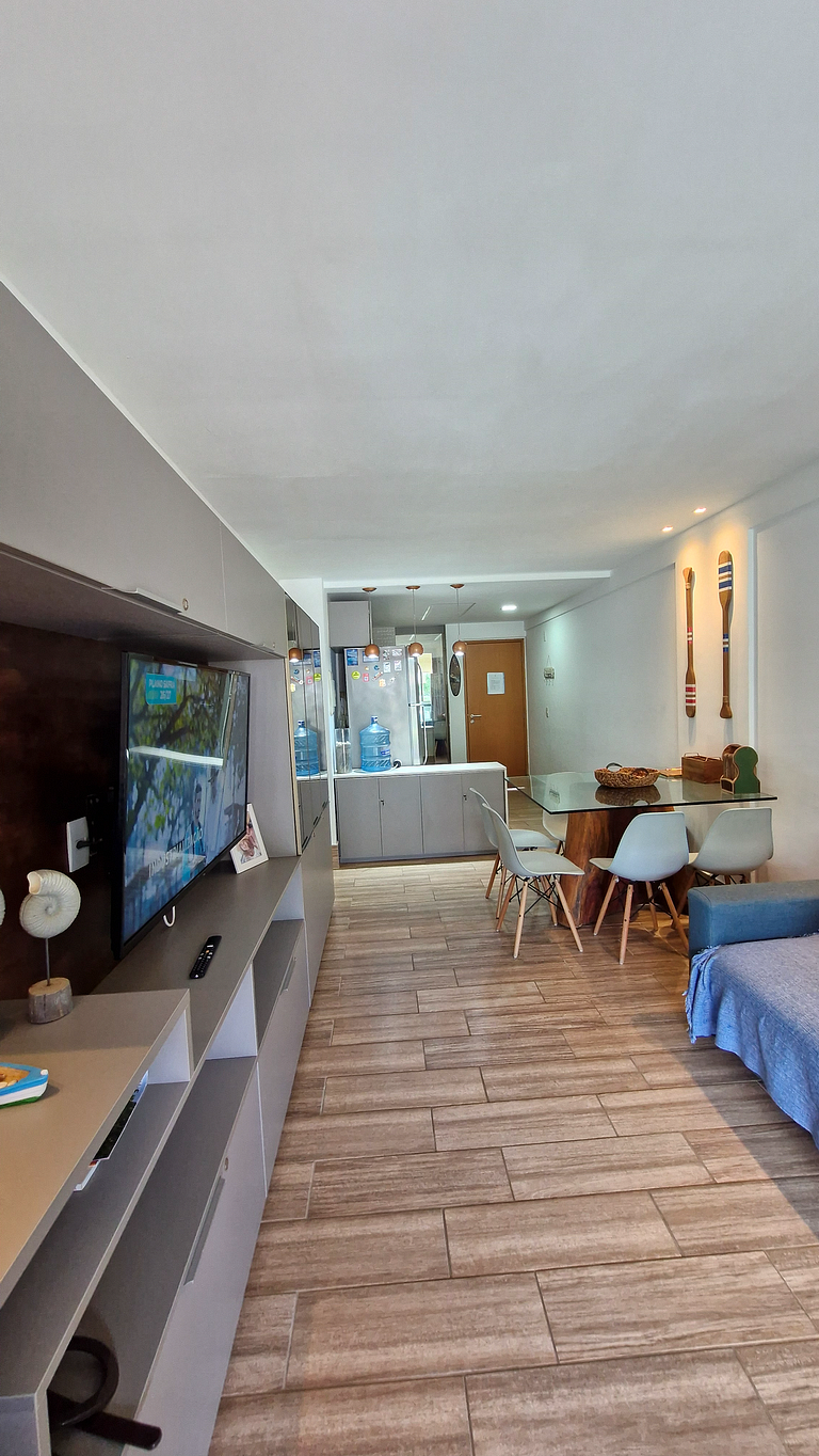 Flat 2 Suítes Piscina Privativa - Muro Alto