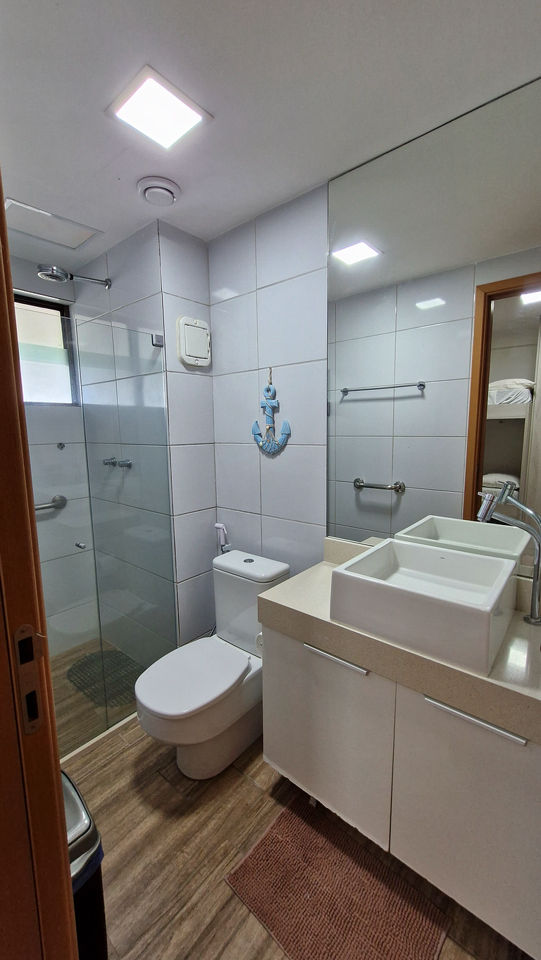 Flat 2 Suítes Piscina Privativa - Muro Alto