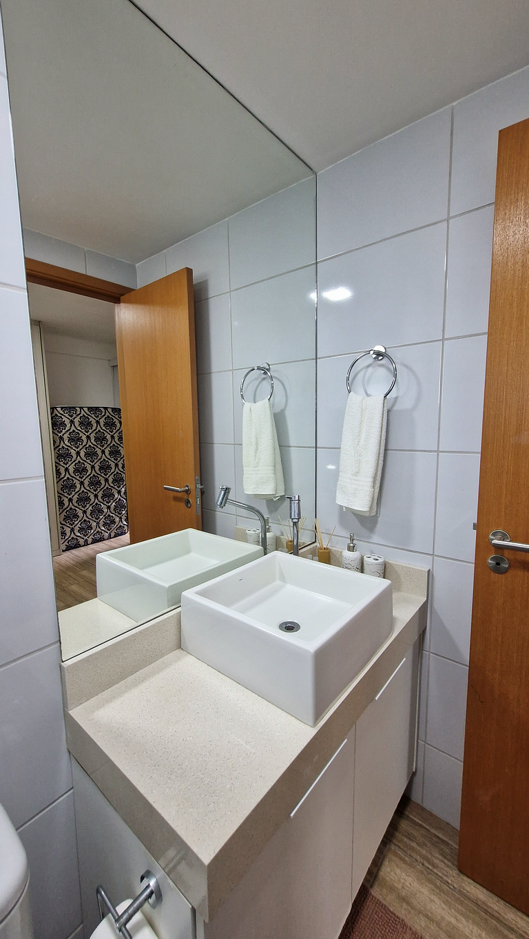 Flat 2 Suítes Piscina Privativa - Muro Alto