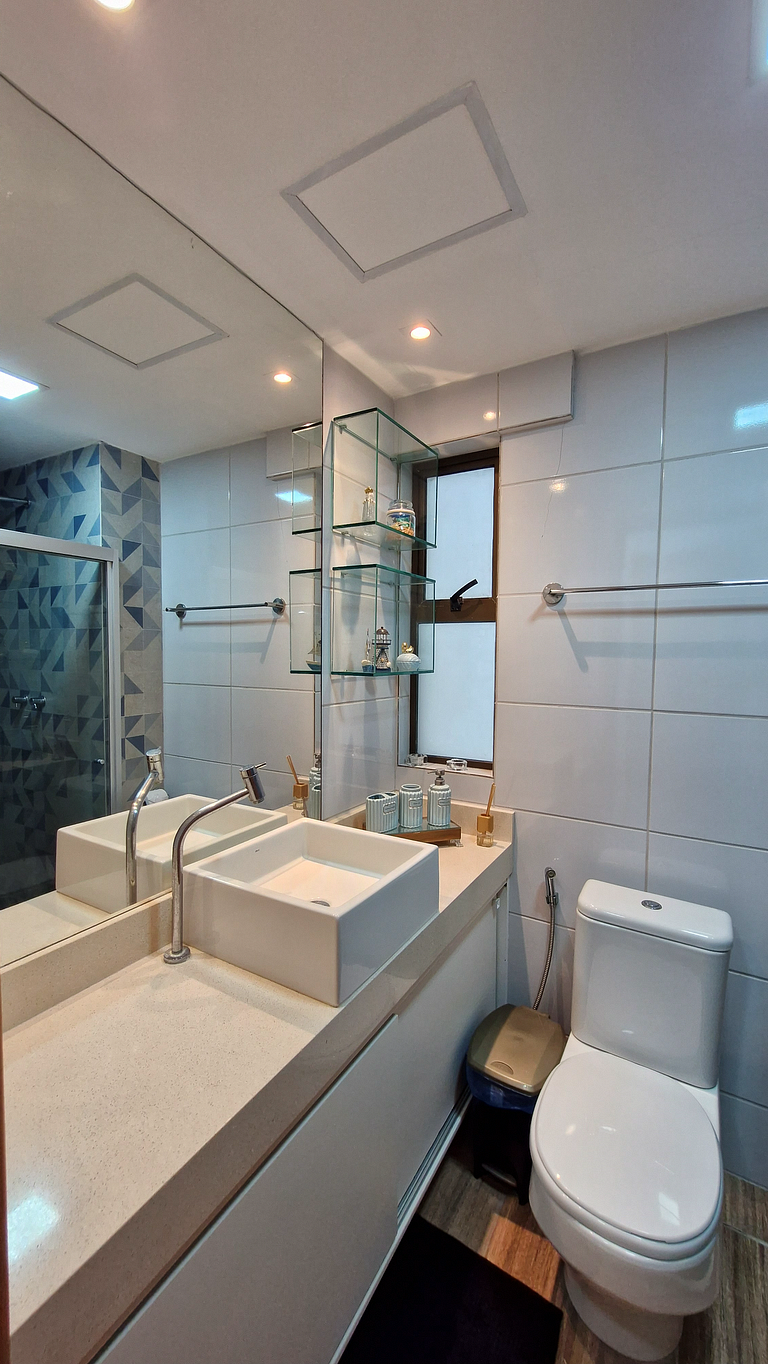 Flat 2 Suítes Piscina Privativa - Muro Alto