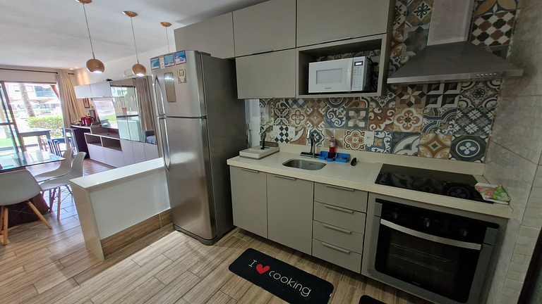 Flat 2 Suítes Piscina Privativa - Muro Alto