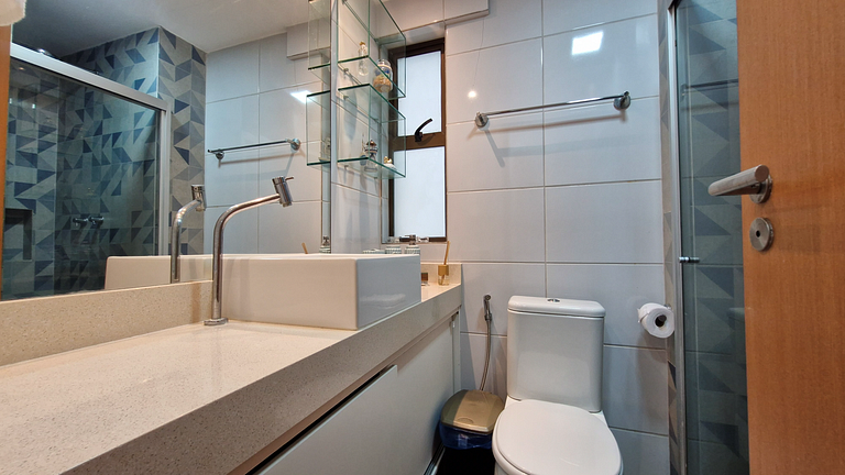 Flat 2 Suítes Piscina Privativa - Muro Alto