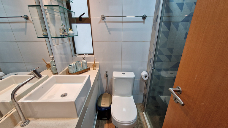 Flat 2 Suítes Piscina Privativa - Muro Alto