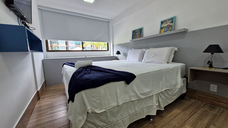 Flat 2 Suítes Piscina Privativa - Muro Alto