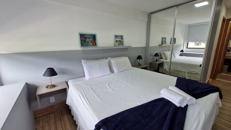 Flat 2 Suítes Piscina Privativa - Muro Alto