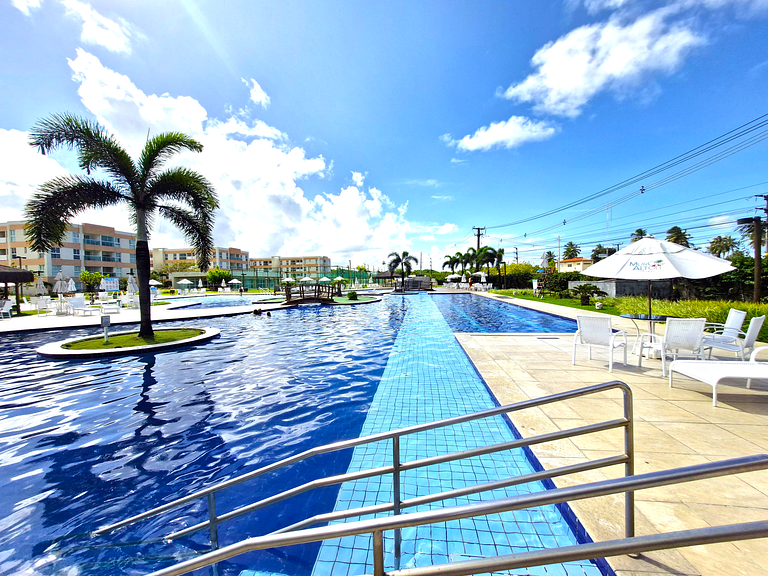 Flat em Porto de Galinhas - Muro Alto Condominio Clube