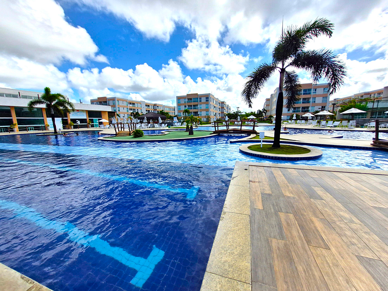 Flat em Porto de Galinhas - Muro Alto Condominio Clube